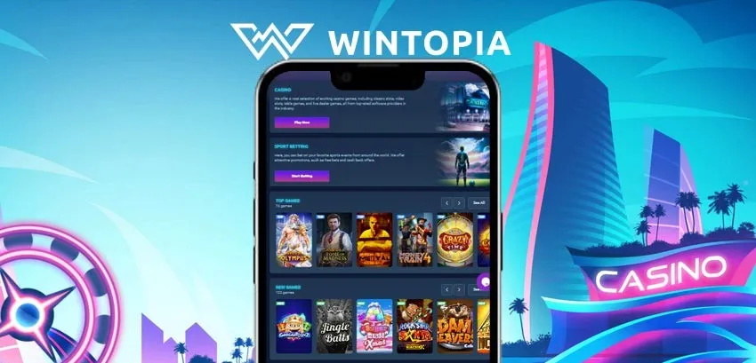 Wintopia Casino App-Screenshot